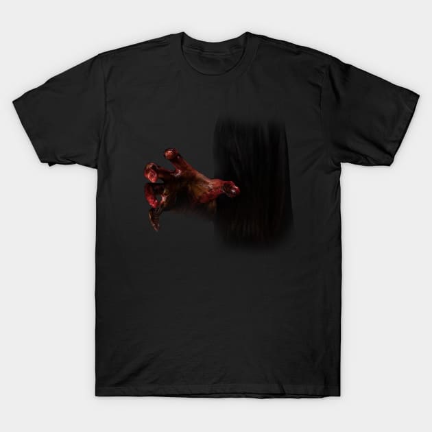 Abyss Hand T-Shirt by techno_emperor